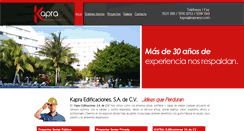 Desktop Screenshot of kapraeyc.com